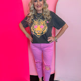 Tiger Pink Star Mascot Tee