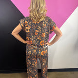 Fall Floral Top