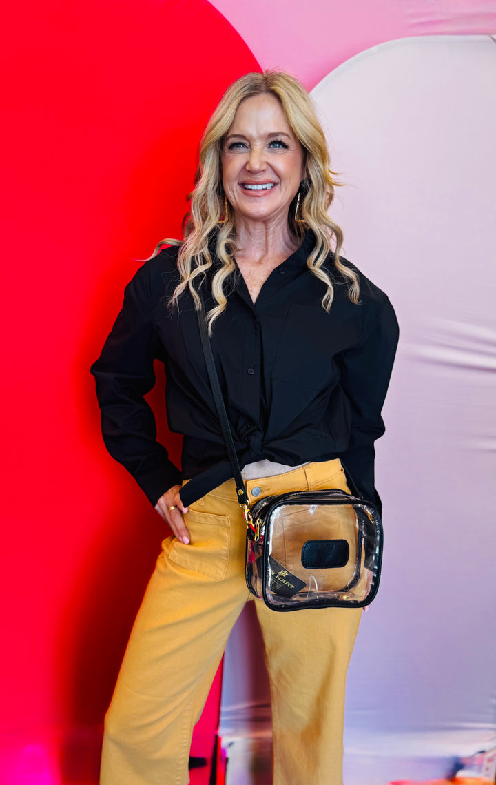 Jon Hart Clear Lola Crossbody