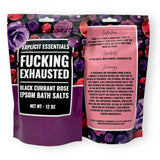 Fucking Exhausted Bath Salts (12oz Bag)