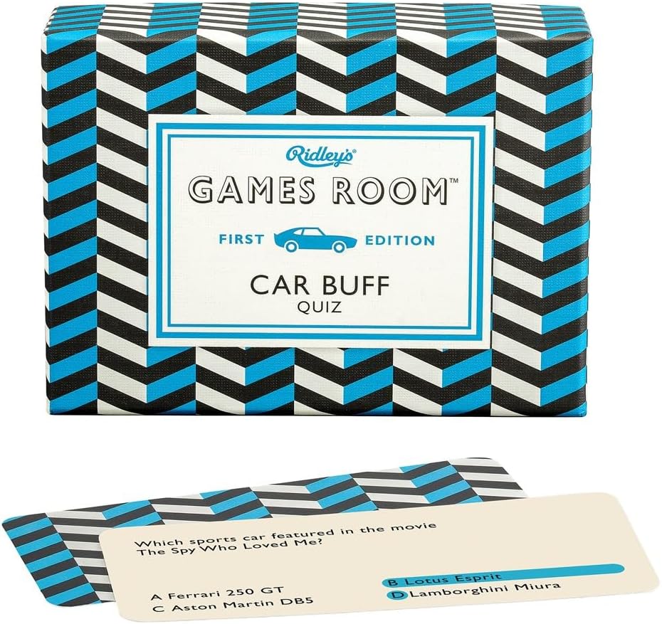 Car Buff Trivia Cards