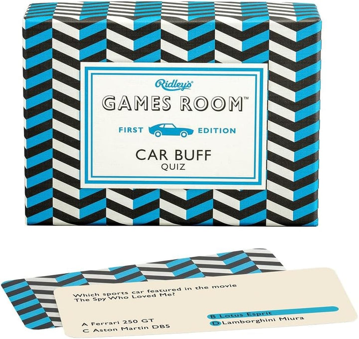 Car Buff Trivia Cards