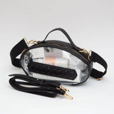 Leopard Gameday Football Crossbody Bag