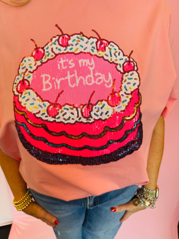 It's My Birthday Pink Tee