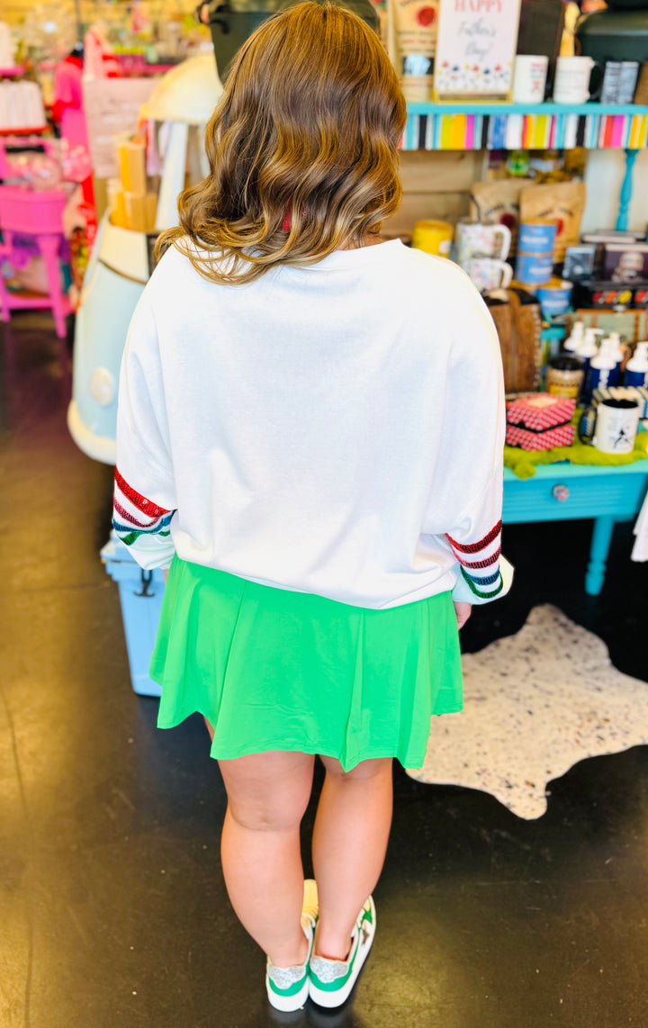 Well Played Skort - Kelly Green