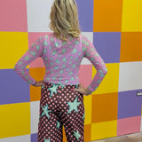 Mint Star Polka Dot Pant