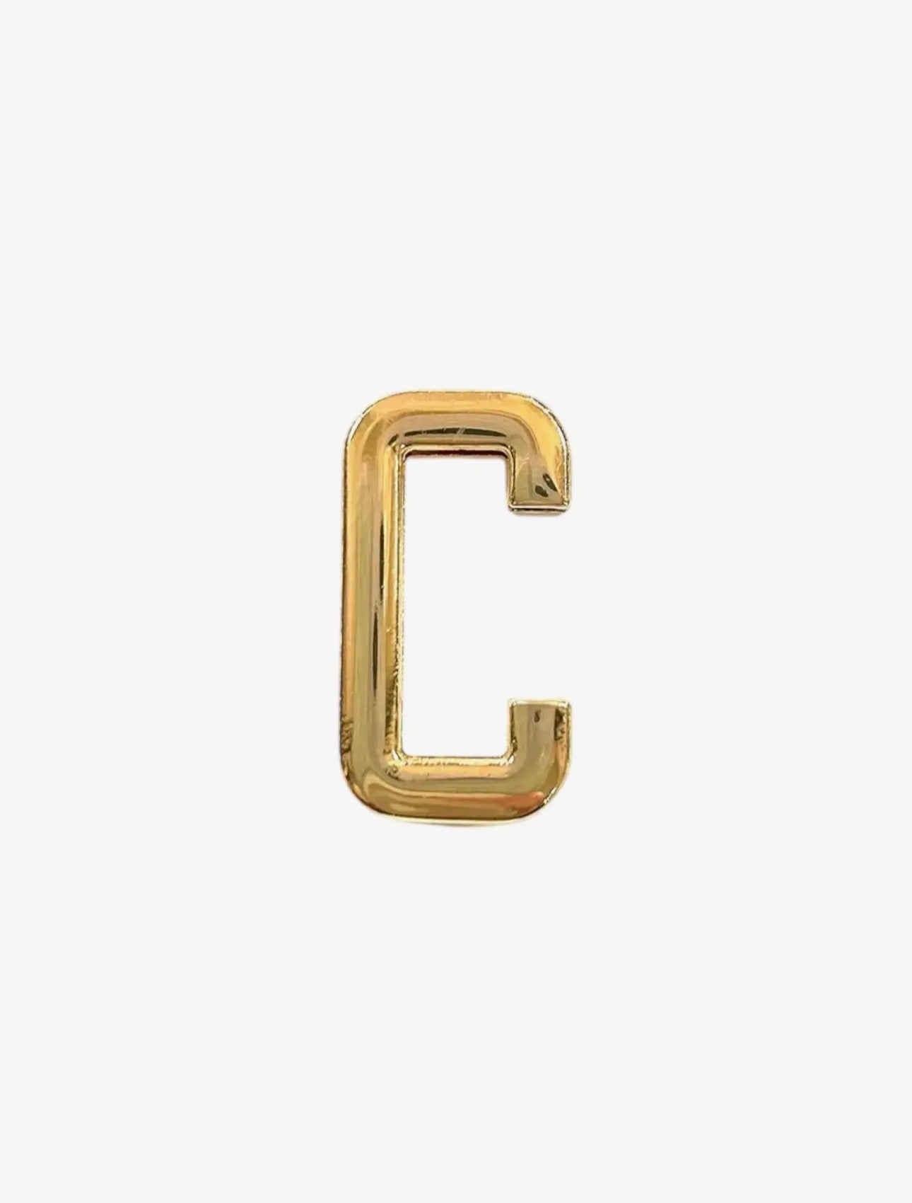 Gold Charm Letter