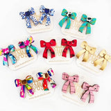 Colorful Bow Abstract Earring