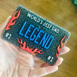 Legend ’Worlds Best Dad’ Car Freshie 