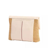 Hammitt VIP Medium Calla Lily White Raffia Handbag