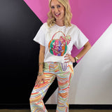 Halloween Bucket Sequin Top
