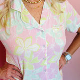 Charlotte Tropical Pajama Set