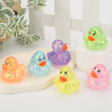 Mini Glitter Duck Sugar Squishy