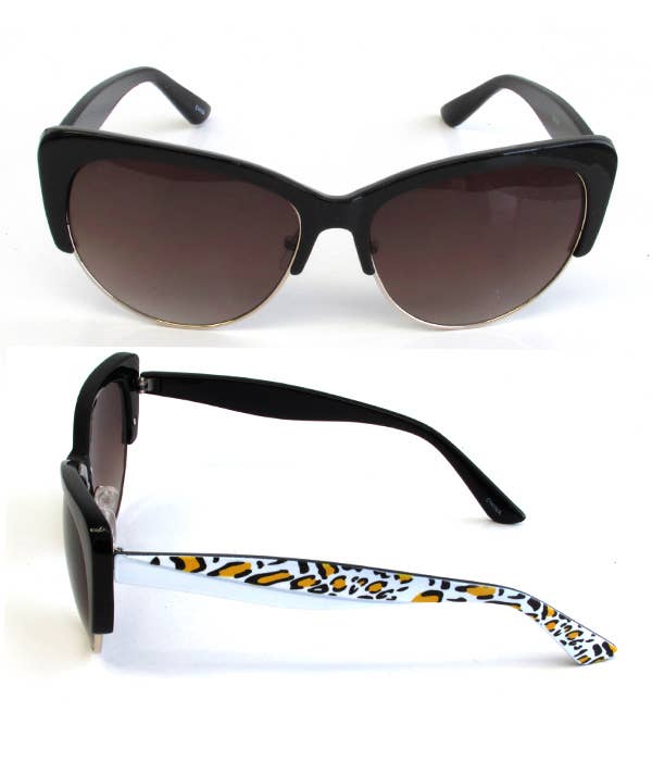 eyebrow cat shape sunglasses 