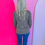 Chic Safari Stripe Top