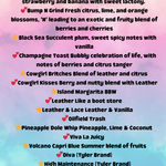 list of freshie scents