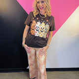 Brown Gourd Face Tee