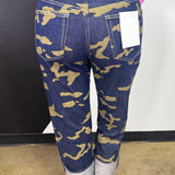 Mica Camo Crop Jeans