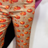 Pumpkin Printed Pants
