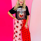 Ladybug Blingy Collared Tee