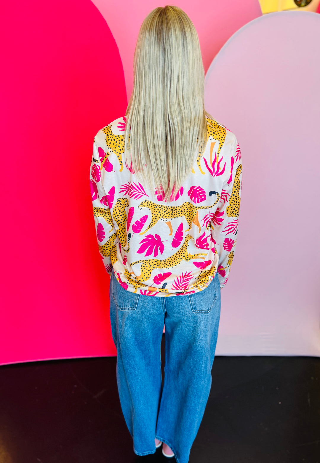 Cheetah Long Sleeve Tee