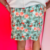 Palm Beach Flamingo Skort