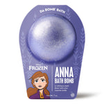 Anna Bath Bomb with wild berry scent and hidden surprise inside, inspired by Disney’s Frozen.