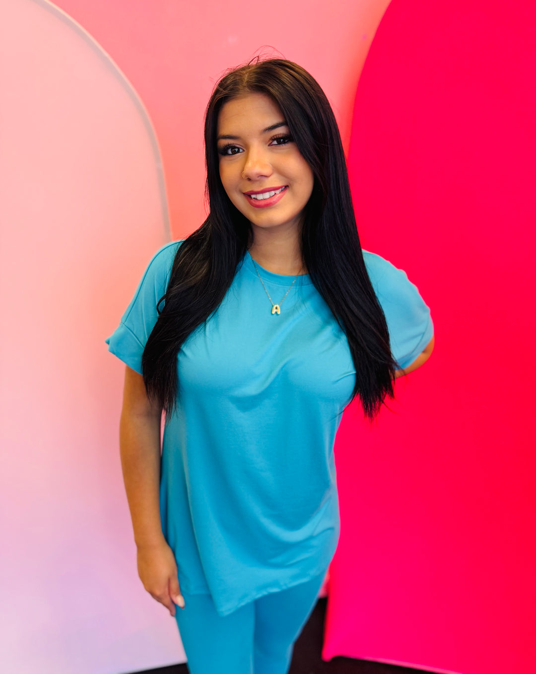 Ice Blue Loungewear Set