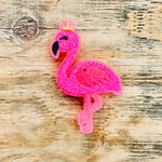 pink flamingo car freshie 