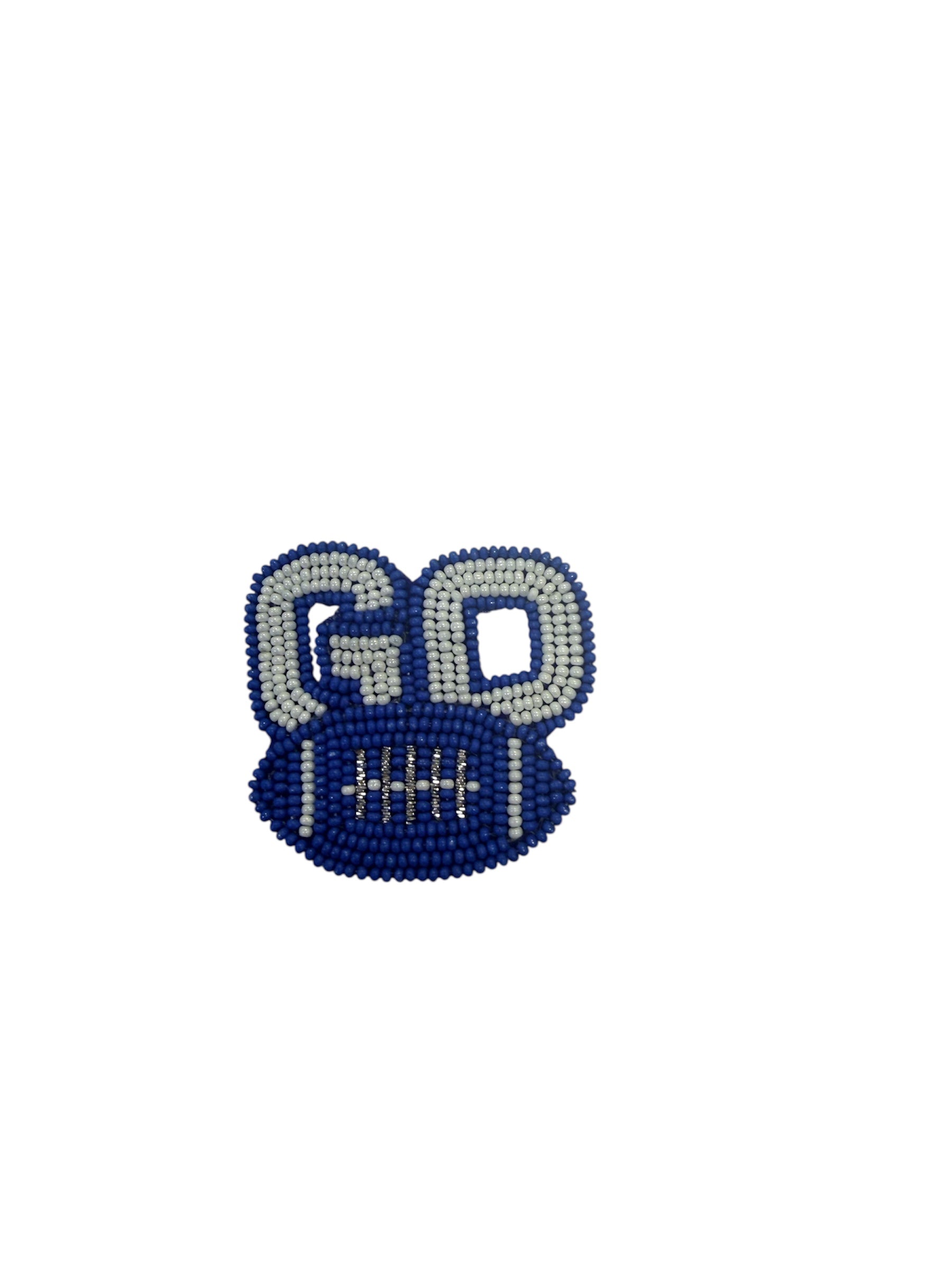 Go Football Beaded Pins