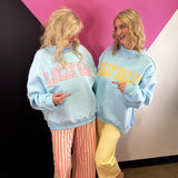 Dilly Dally Reversible Mockneck Sweatshirt
