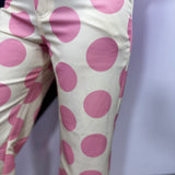 Yellow & Pink Polka Dot Pants
