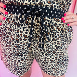 Leopard & Polka Dot Short Set