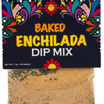 Baked Enchilada Dip Mix for warm cheesy or chilled Taco Tuesday dip
