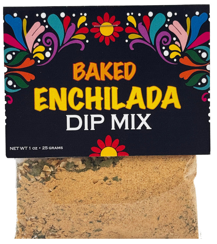 Baked Enchilada Dip Mix for warm cheesy or chilled Taco Tuesday dip
