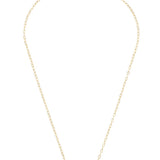 Tortoise-inspired pendant necklace with a shiny gold-tone chain.