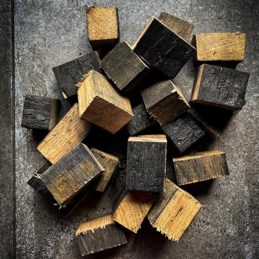 Bourbon barrel Grilling Blocks