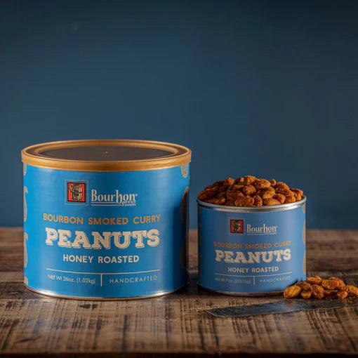 Bourbon Smoked Honey Roasted Curry Peanuts