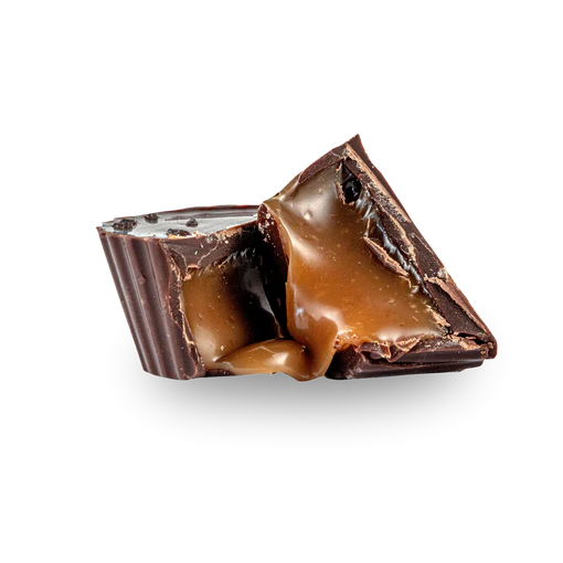 Bourbon Smoked Sea Salt Caramels (9 Pieces)