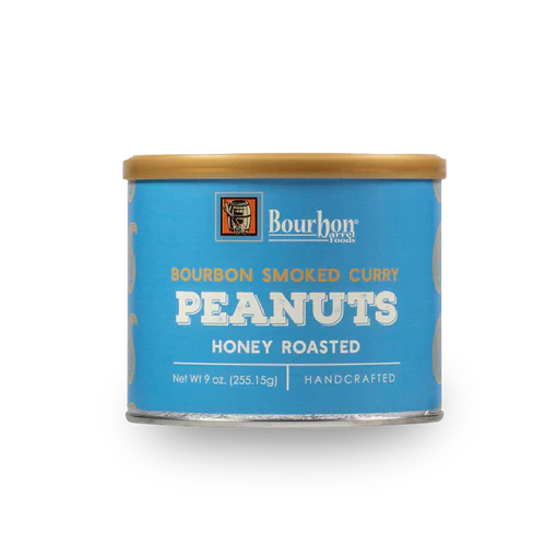 Bourbon Smoked Honey Roasted Curry Peanuts