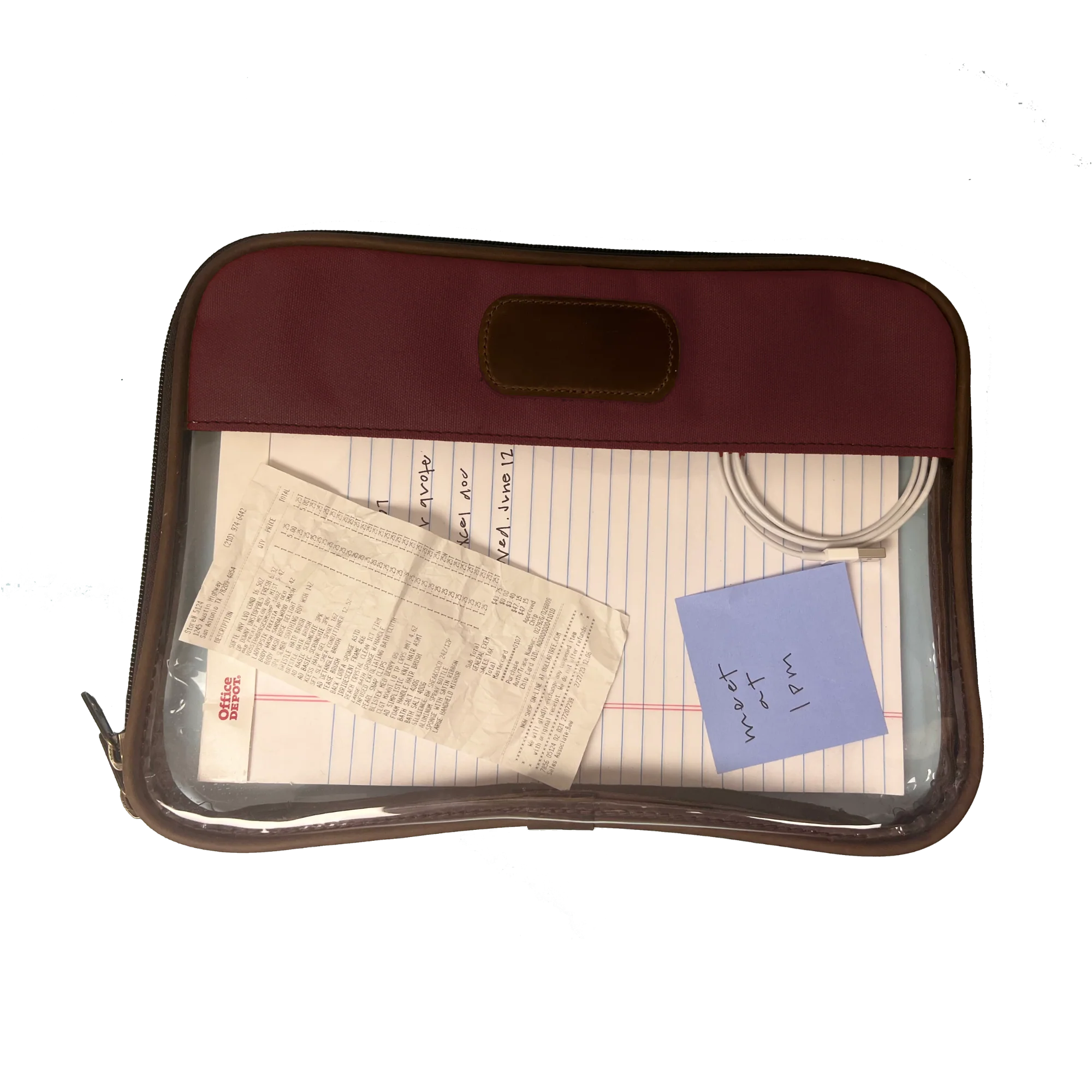 Jon Hart JH Clear Folio