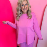 Pink Scuba Lounge Set