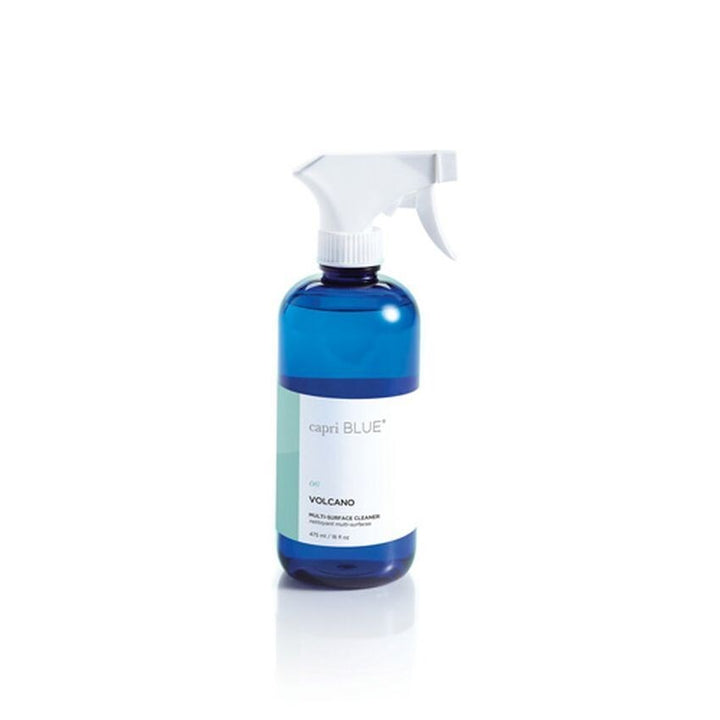 Volcano Multi-Surface Cleaner bottle with refreshing citrus scent and grapefruit essential oil, designed to clean and freshen a variety of surfaces.