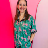 Leopard & Cheetah Star Luxe Pajama Set