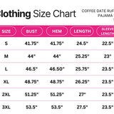 Coffee Date Ruffle Pajama Set