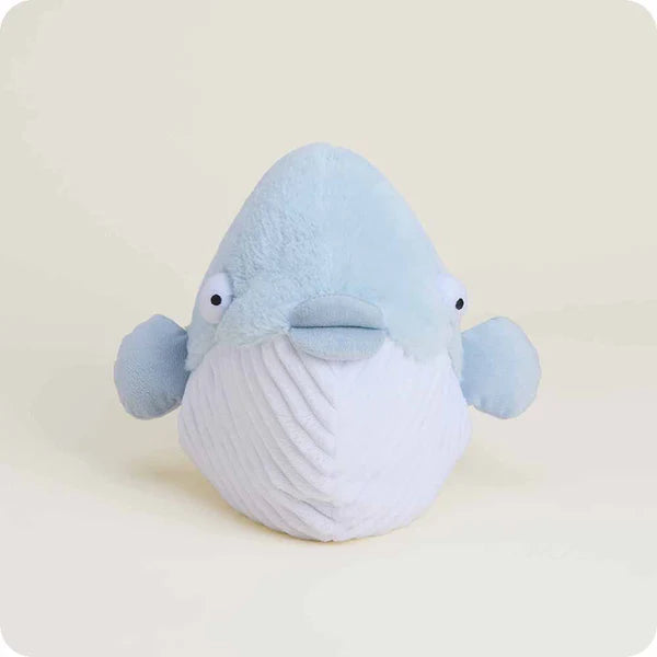 Warmies - Puffer fish plush toy.