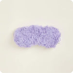 Curly Purple Warmies® Eye Mask, microwavable and lavender-scented, plush fabric, weighted for comfort, freezer safe.