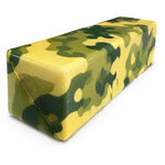 Camouflage Butter Squishy with camo print, butter stick shape, and soft slow-rise foam texture.