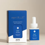Pura Volcano fragrance refill set with clean, tropical citrus and vanilla scent notes