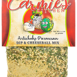 Artichoke Parmesan Dip Mix with creamy artichoke, herbs, and Parmesan flavor, all-natural and MSG-free.